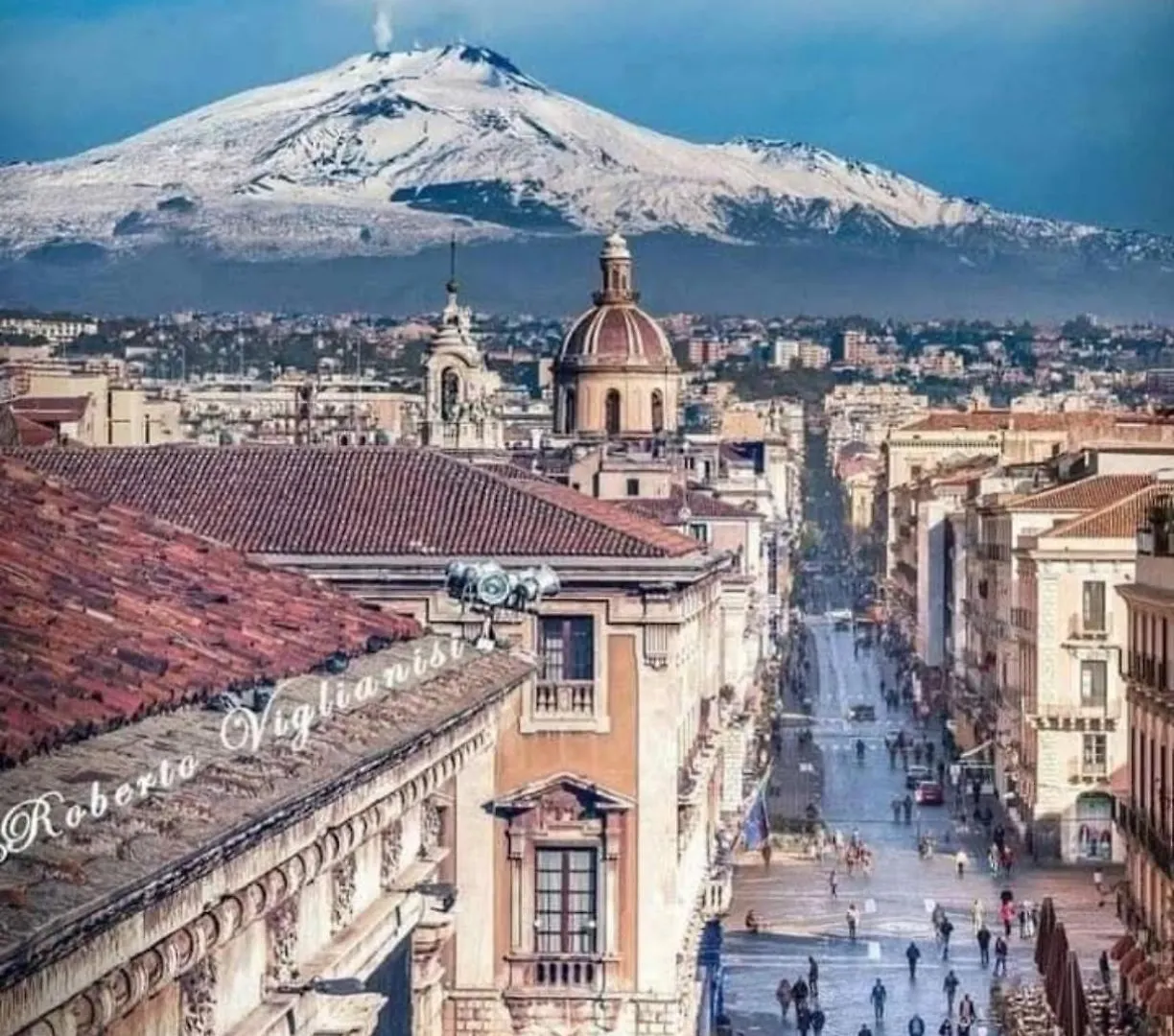 Villa La Casa Di Rinaldo Aeroporto di Catania Fontana Rossa